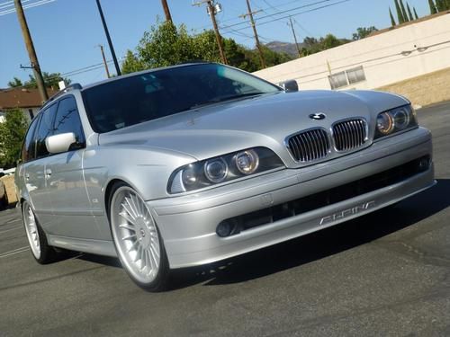 2001 bmw 540i sport wagon with authentic alpina package