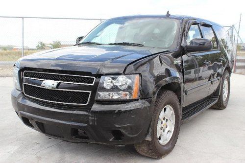 2008 chevrolet tahoe hybrid 4wd clean title! repairable rebuilder will not last!