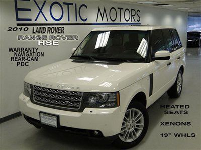 2010 land rover hse awd! nav rear-cam pdc heated-sts xenons warranty 19"whls!!