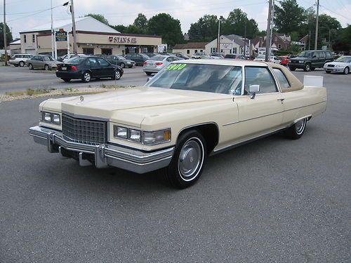 1976 cadillac coupe deville v8 automatic runs well very well maintained