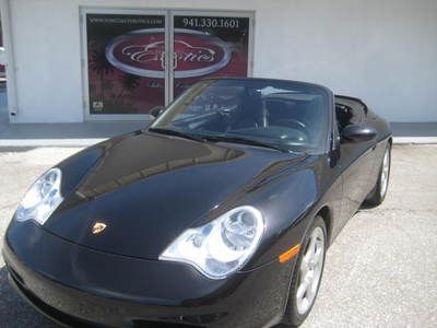 1 owner, clean carfax, 6 speed, triple black! immaculate condtion 911 cabriolet