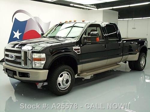 2008 ford f350 king ranch diesel dually 4x4 sunroof 28k texas direct auto