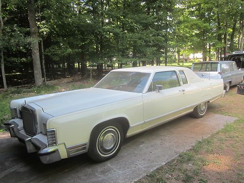 1977 lincoln continental towncar 2door coupe