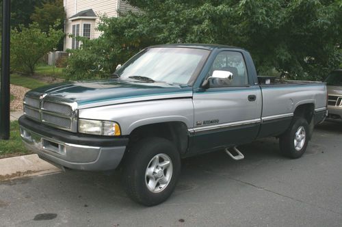 1997 dodge ram 1500 laramie standard cab work pickup truck
