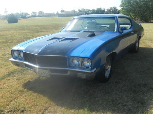 1971 buick  real gs gsx clone 455 hemi killer 70 71 72 chevelle body style