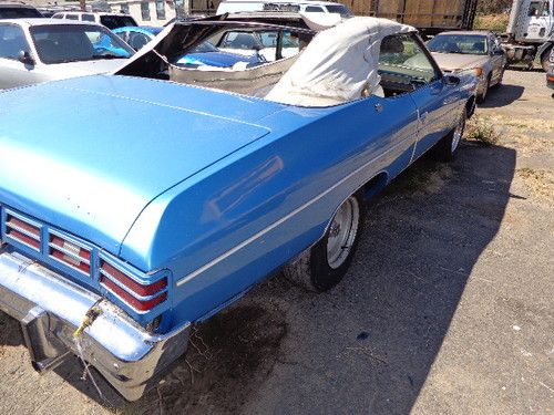 Buy used 1975 Chevrolet Caprice Classic Convertible 2-Door ...