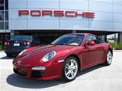 2009 porsche 911 carrera. only 7600 miles! porsche certified. call 239.225.7601!