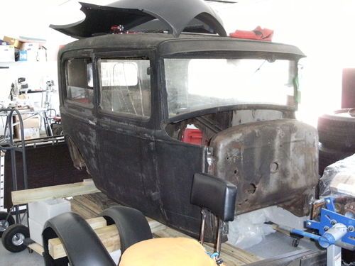 1931 ford model a 2 door sedan, all steel, clean ohio title,current tags.