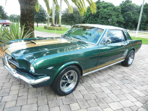 Gorgeous 1966 ford mustang, gt350h package, 289-v8, a/c, power steering, gt