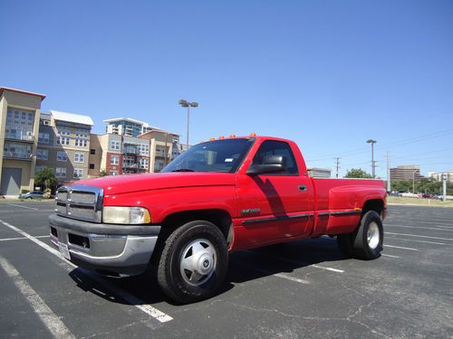 1998 dodge ram 3500 cummins 12 valve, 5 speed, dually. no reserve