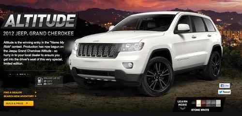 2012 jeep grand cherokee altitude limited edition 4wd, 3214mi, 5.7l