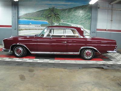 1965 mercedes benz 220 se coupe..nice solid car !!