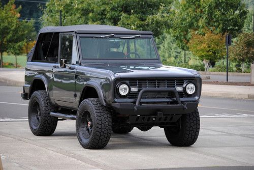 1966 bronco with 351 windsor restoration by urban gears
