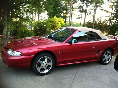 1996 cobra convertible 1 of 2410 made, 1 of 583 in this color. daily driver nice