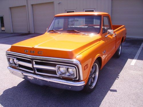 1969 gmc sierra 1500 350 v8 muncie 4 speed p/s new wheels runs great