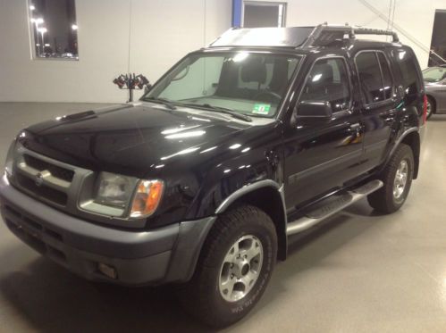 2000 nissan xterra x-terra se suv special ed tow package black 4wd no reserve