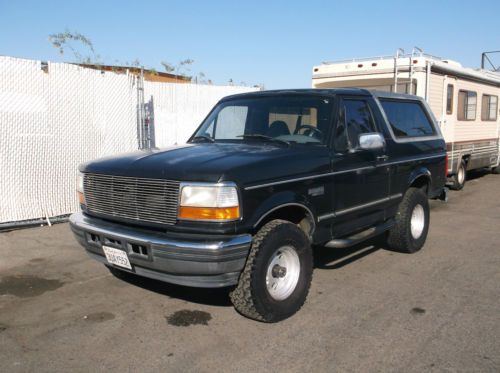 1996 ford bronco, no reserve