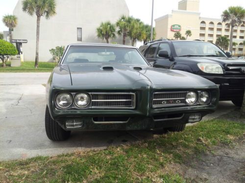 1969 pontiac gto (4 speed/400) phs documented