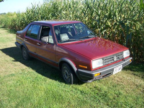 1986 volkswagen jetta gl, 1.6l ho turbo diesel, wolfsburg