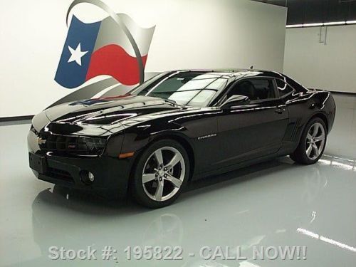 2012 chevy camaro 2lt rs auto leather sunroof hud 24k texas direct auto