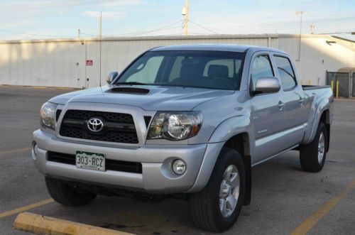 2011 toyota tacoma double cab pickup trd sport with extended bed