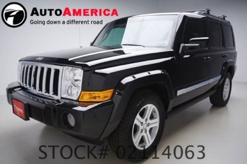 48k one 1 owner low miles 2010 jeep commander rwd limited pwr hemi roof leather