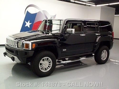 2008 hummer h3 4x4 automatic heated leather sunroof 78k texas direct auto
