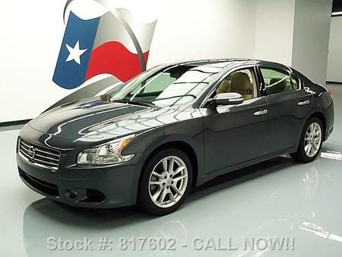 2010 nissan maxima 3.5 sv auto leather sunroof only 20k texas direct auto