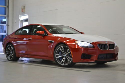 Great lease/buy! 2014 bmw m6 gc no reserve heads up gps camera financing fast
