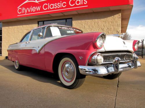 1955 ford crown victoria coupe, matching numbers, showroom, restored!