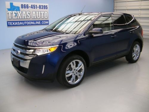 We finance!!  2011 ford edge limited awd pano roof nav heated leather texas auto