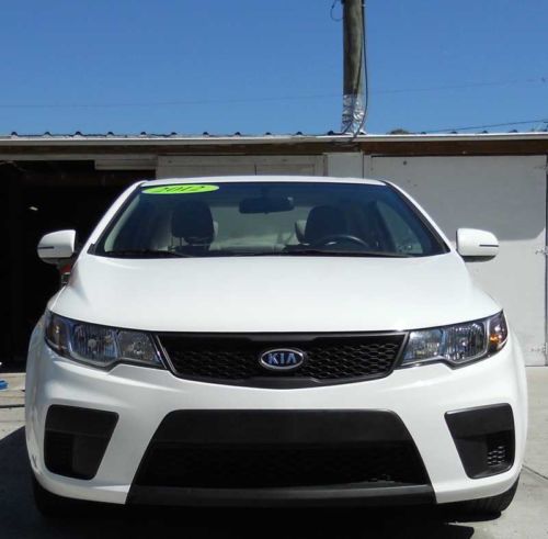 2012 kia forte koup sx 2 door sport low miles like new auto power everything