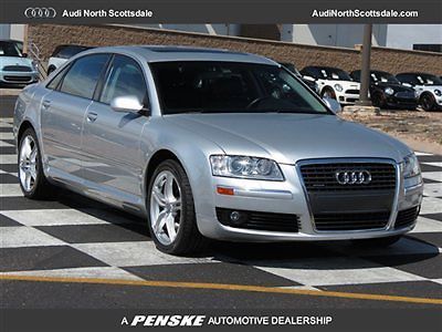 06 audi a8  v8  awd   navigation  leather  heated seats clean car fax