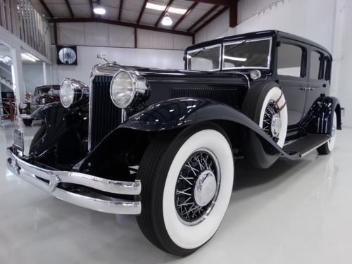 1931 chrysler imperial custom 8 sedan, 50,242 actual documented miles!