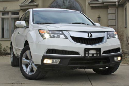 2010 acura mdx technology package one owner texas vehicle navigation camera mint