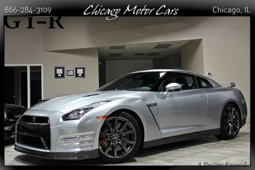 2012 nissan gtr premium coupe $94k+msrp super silver rearview camera awd loaded