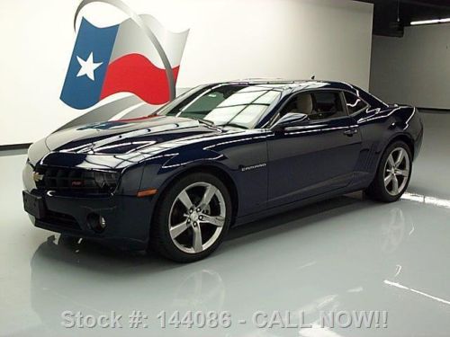 2012 chevy camaro lt rs auto xenons 20&#034; wheels only 29k texas direct auto