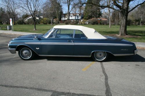 Ford galaxie sunliner 1962 convertible 4speed