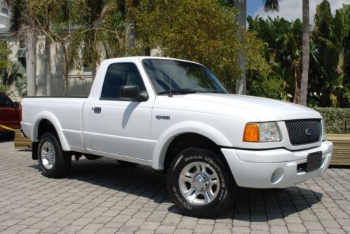 2003 ford ranger xl 6.0ft bed 3.0l v6 5-speed auto 2wd w/bedliner/cover 6-cd a/c