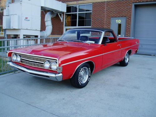 1968 ford ranchero fairlane 500.  hard to find them like this. must see .