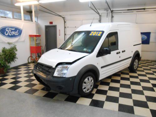 2012 ford transit connect 35k no reserve damaged salvage rebuildable  cargo van