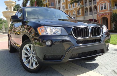 2013 bmw x3 xdrive28i sport utility 4-door 2.0l awd suv one owner panoramic