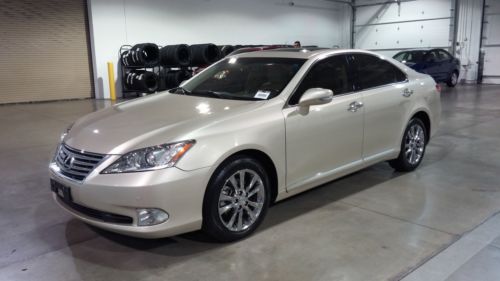 2010 lexus es350 tan and cashmere leather navigation sunroof