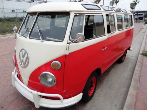 Nice southern california deluxe vw bus 1967, the best year ever