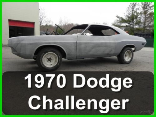 1970 dodge challenger rolling chassis - rock solid body and floors no reserve