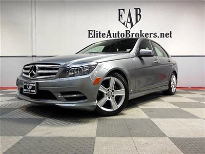2011 c300 4matic sport-16k miles-clean carfax-warranty to may 2015