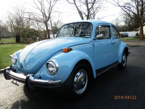 1972 volkswagen super beetle like new
