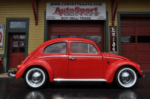 1963 volkswagen vw bug runs and drives out excellent rust free!!