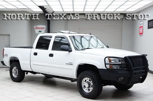 2006 chevy 2500hd diesel 4x4 lt3 heated leather sunroof bose texas truck