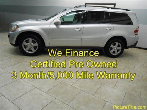 07 mercedes gl450 awd leather gps navi heated seats sunroof certified pre owned